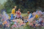 Three Hats in the Garden