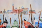 Venice-Gondolas Guarding