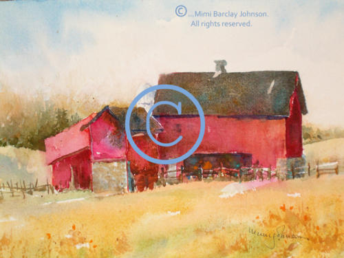 Chester County Red Barn